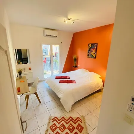 Appartamento Le Familia,t5 Avec Terrasse,parking Privé Et Clim, Idéal Famille Et Professionnels
